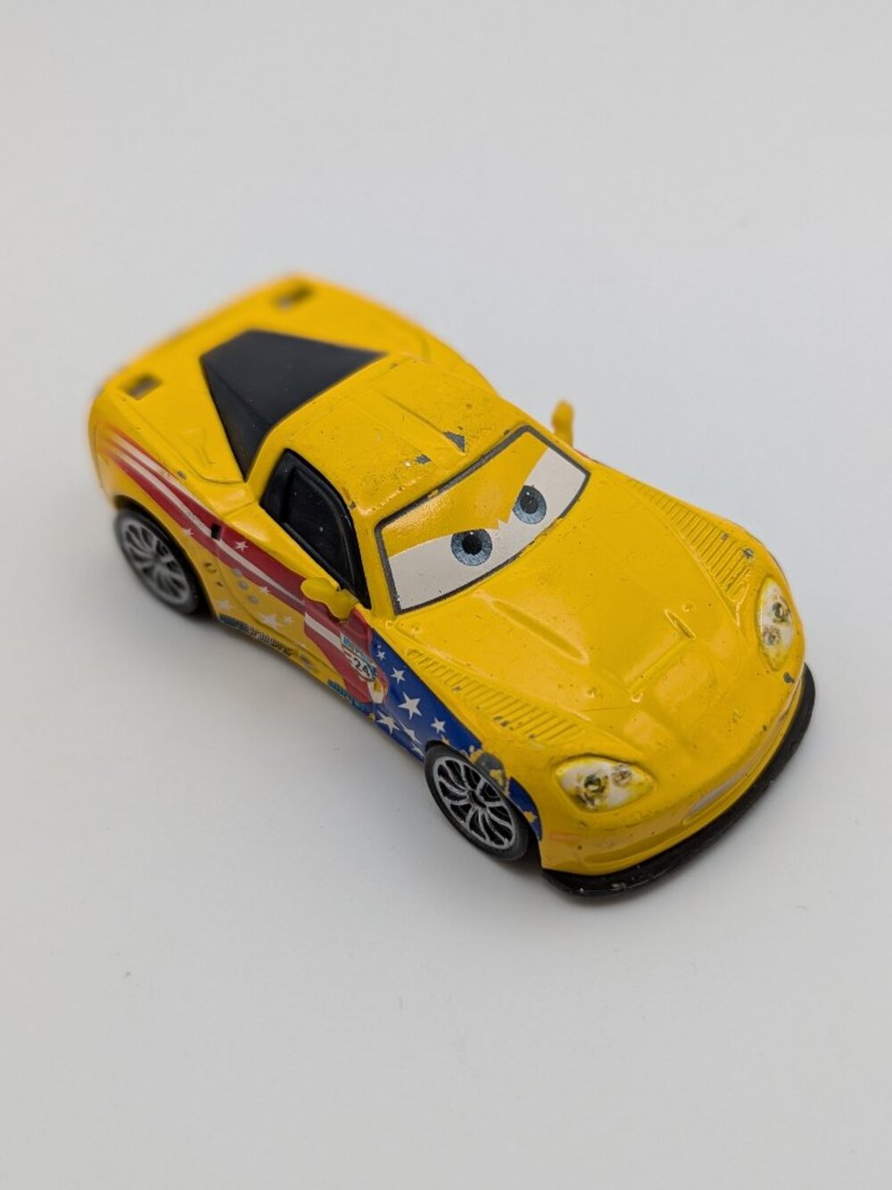 Mattel Disney Pixar Cars Corvette Jeff Gorvette #24